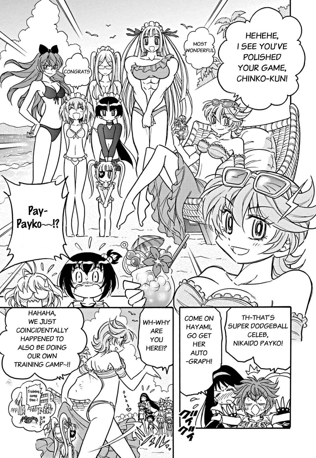 Page 3 Chapter 22 Flaming Fightball Girl Dodge Danko
