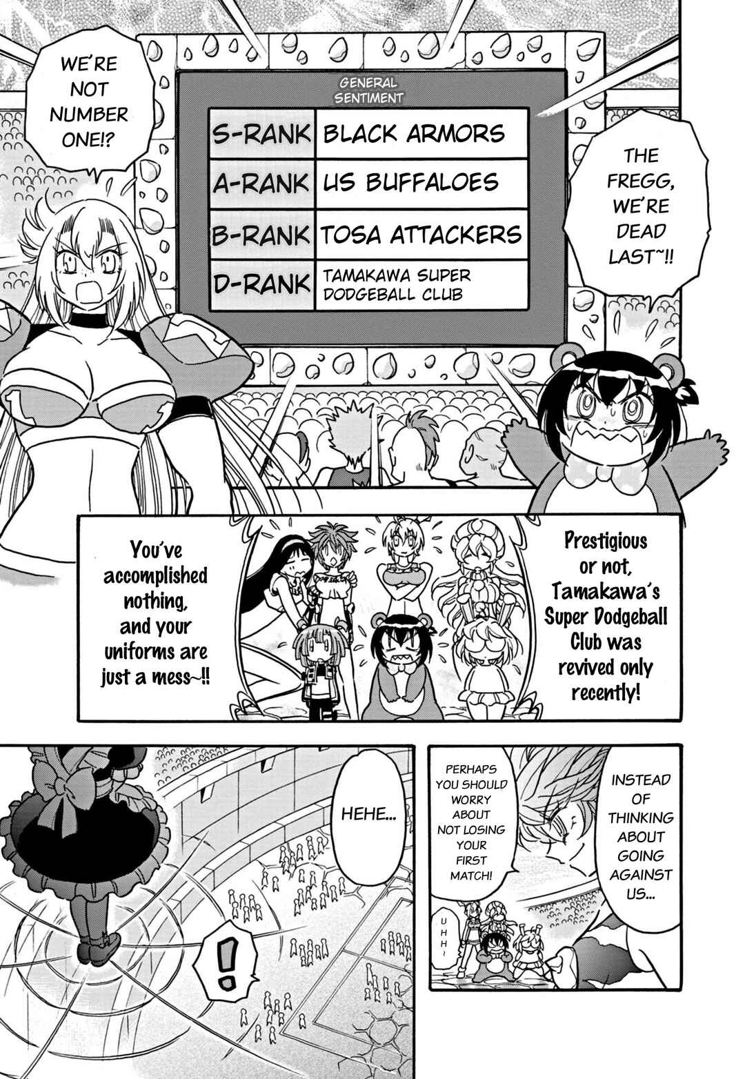 Page 3 Chapter 30 Flaming Fightball Girl Dodge Danko