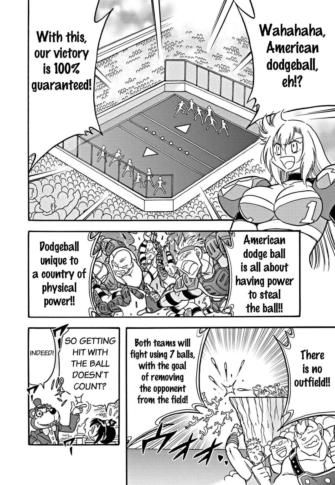 Page 4 Chapter 32 Flaming Fightball Girl Dodge Danko