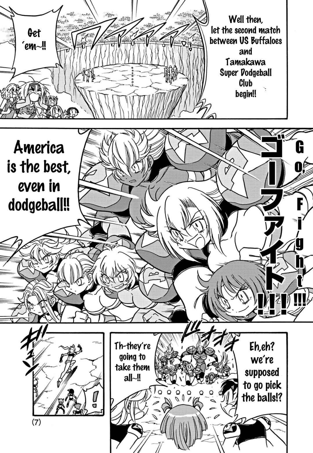 Page 7 Chapter 32 Flaming Fightball Girl Dodge Danko