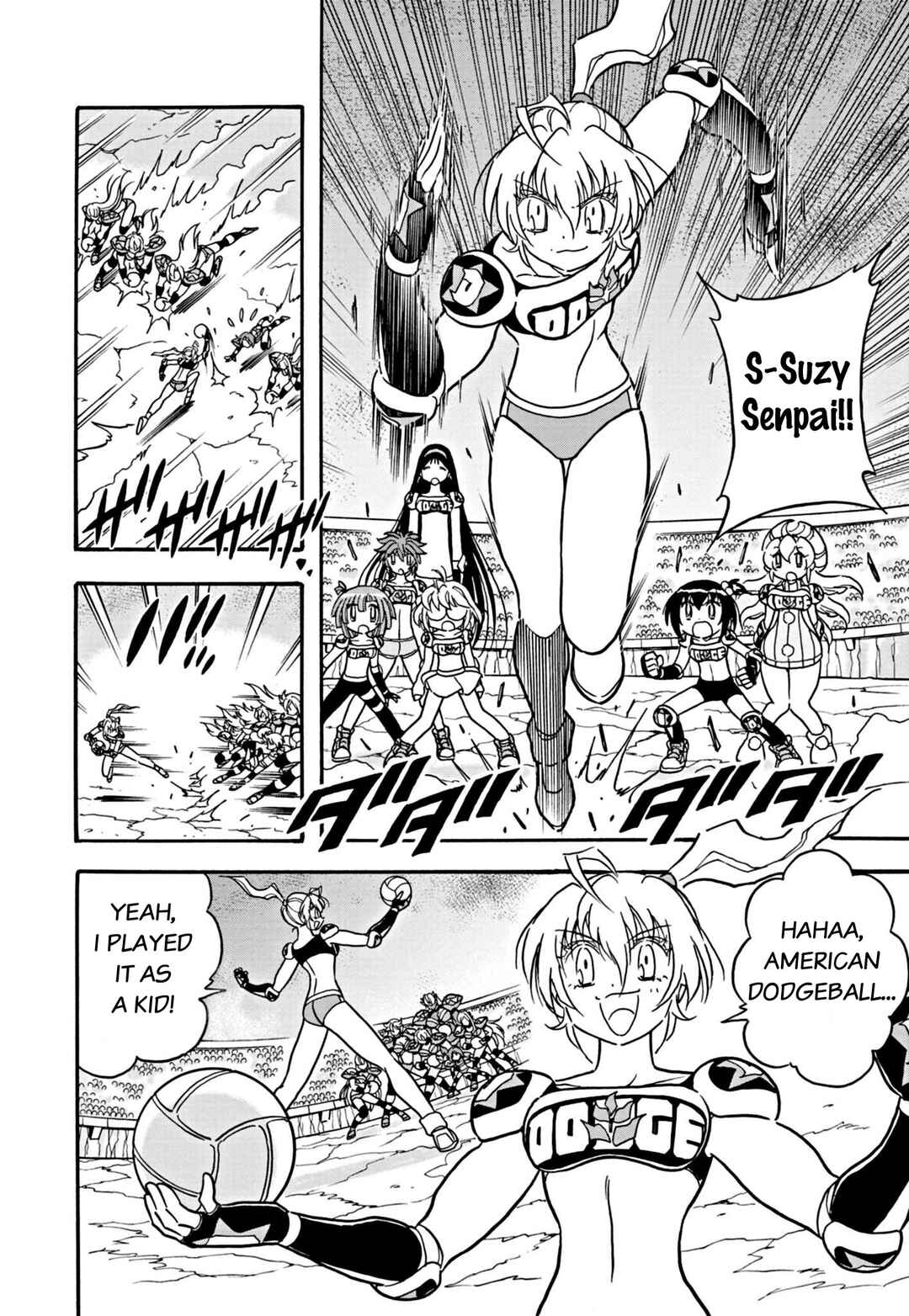 Page 8 Chapter 32 Flaming Fightball Girl Dodge Danko