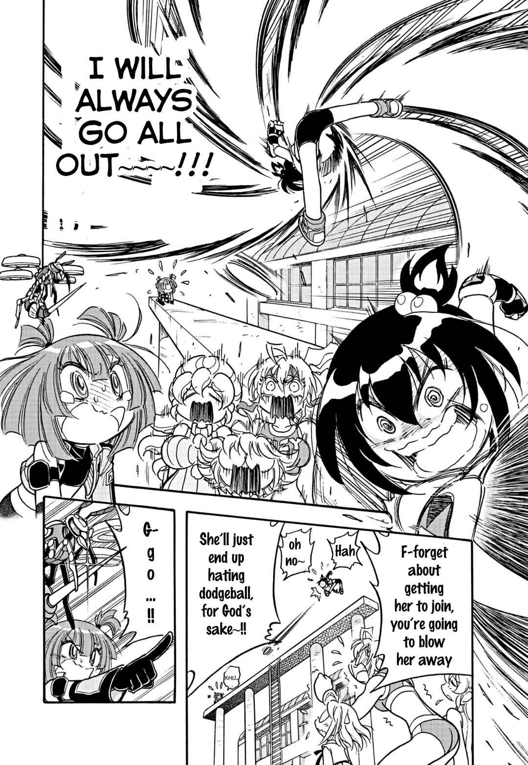 Page 4 Chapter 5 Flaming Fightball Girl Dodge Danko