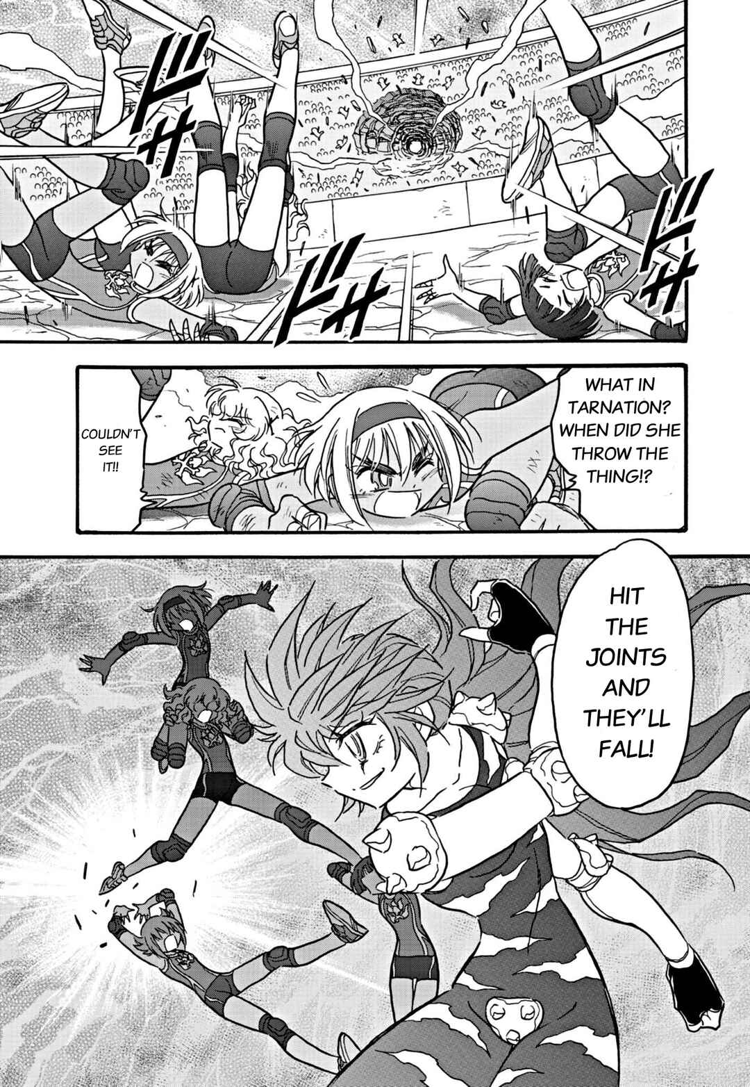 Page 5 Chapter 29 Flaming Fightball Girl Dodge Danko