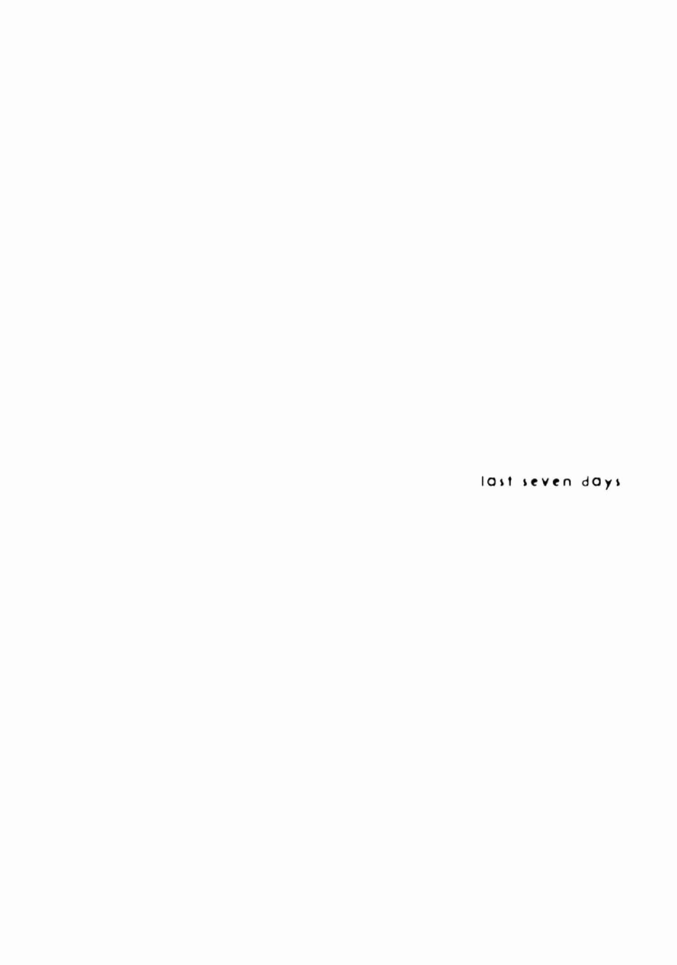 Page 3 Chapter 7 Last Seven Days