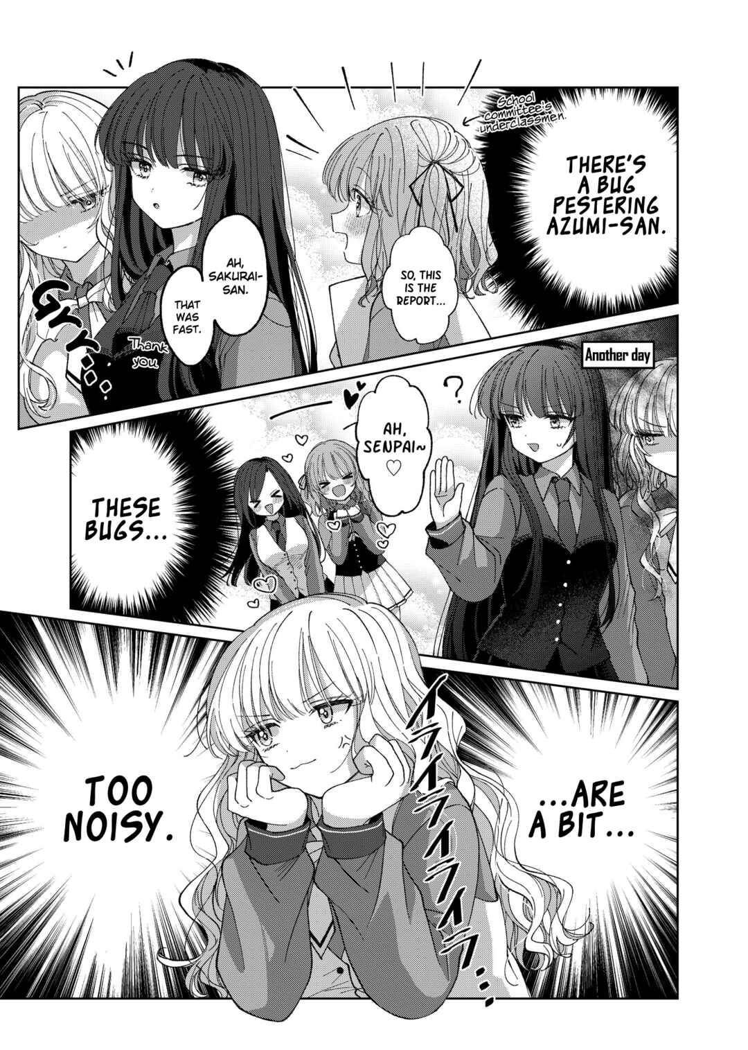 Page 3 Chapter 4 Azumi-chan to Kochou-chan