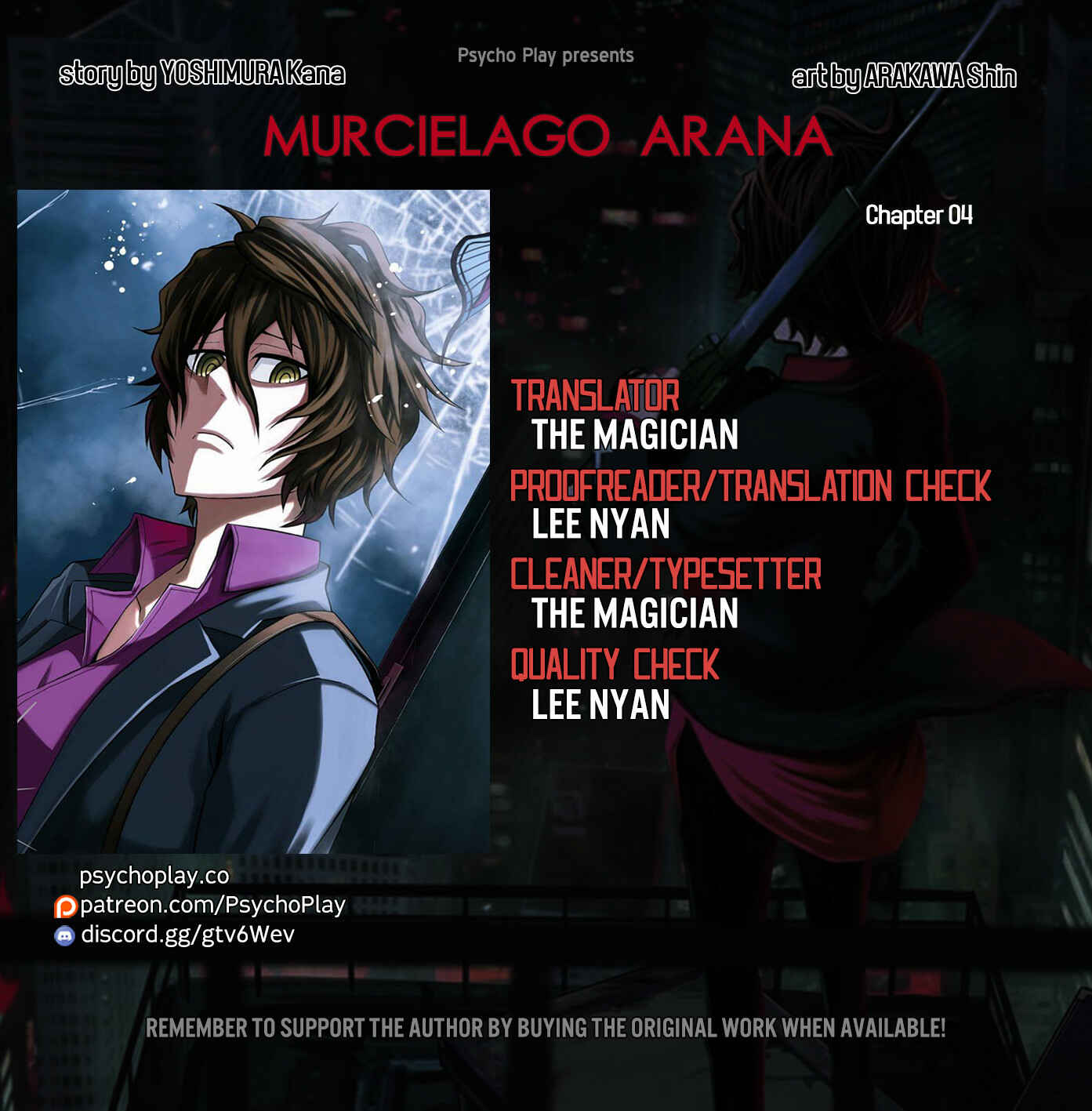 Page 1 Chapter 4 Murciélago Araña