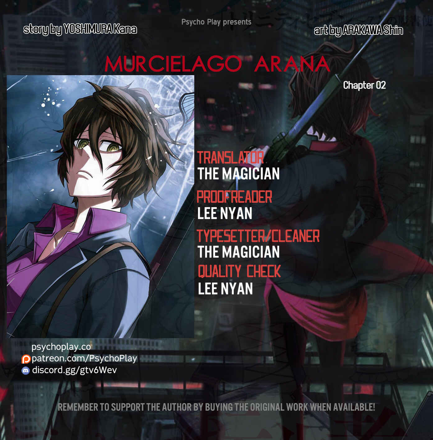Page 1 Chapter 2 Murciélago Araña