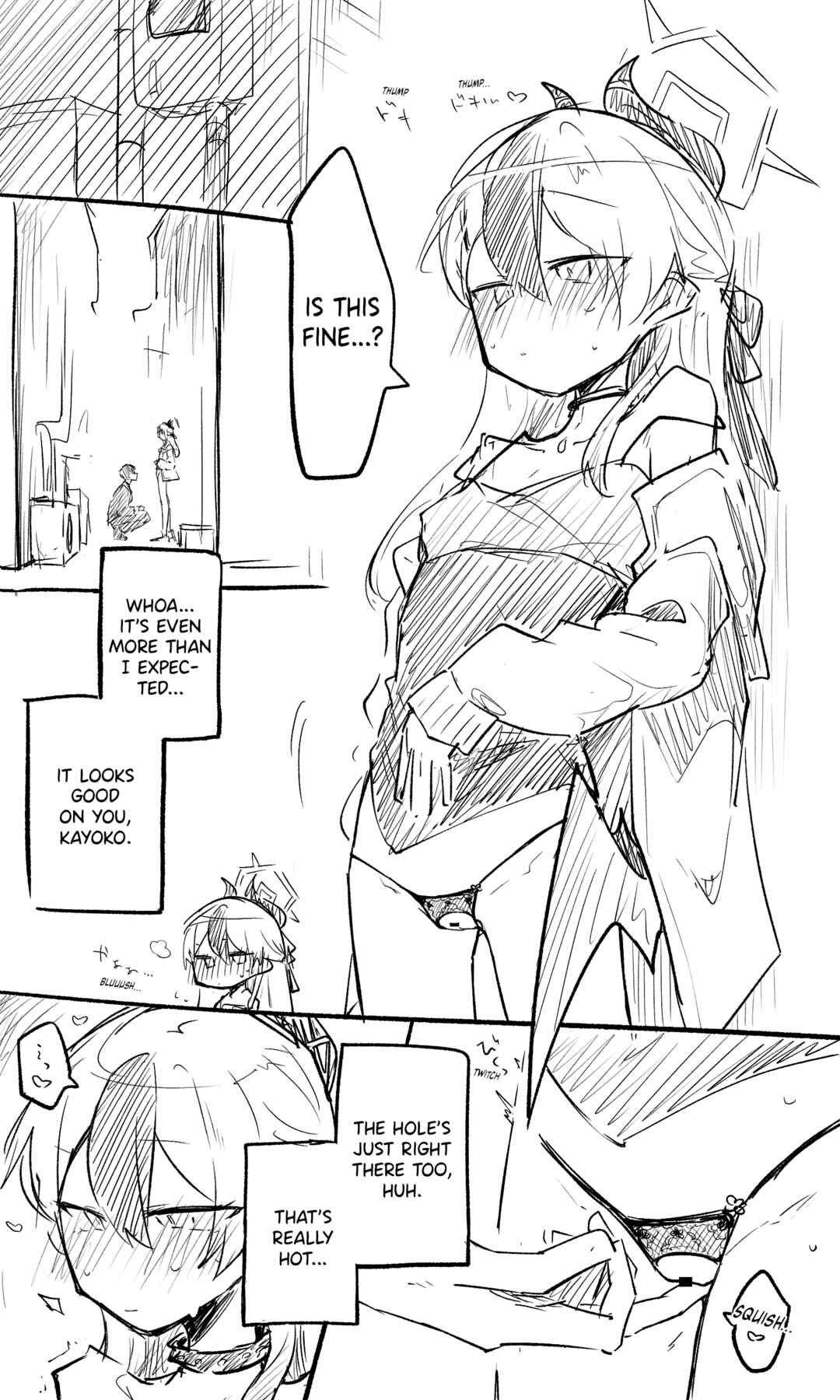 Page 3 Chapter 3 Blue Archive - nekkos Fanbox Content (Doujinshi)