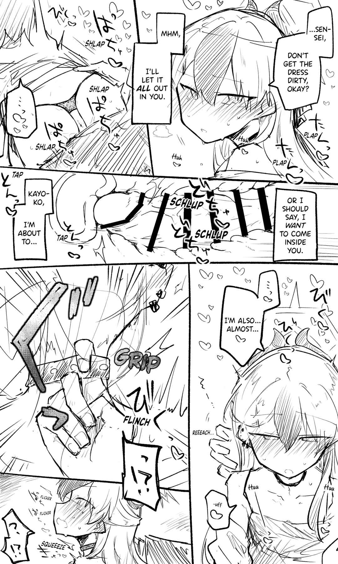 Page 6 Chapter 3 Blue Archive - nekkos Fanbox Content (Doujinshi)