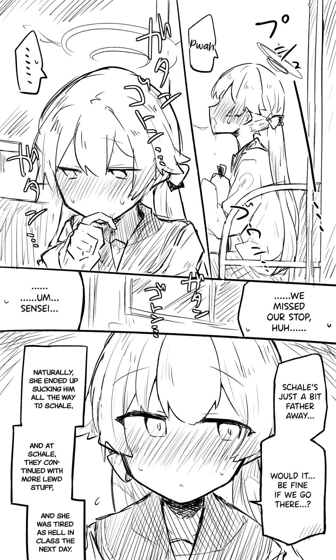 Page 21 Chapter 1 Blue Archive - nekkos Fanbox Content (Doujinshi)