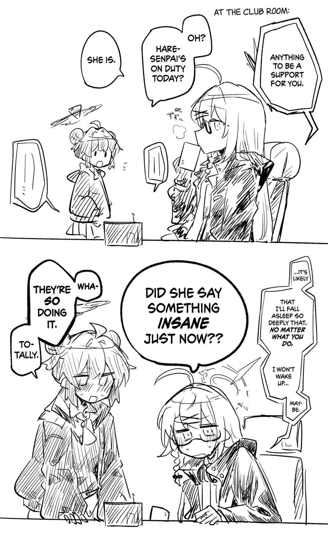Page 11 Chapter 6 Blue Archive - nekkos Fanbox Content (Doujinshi)