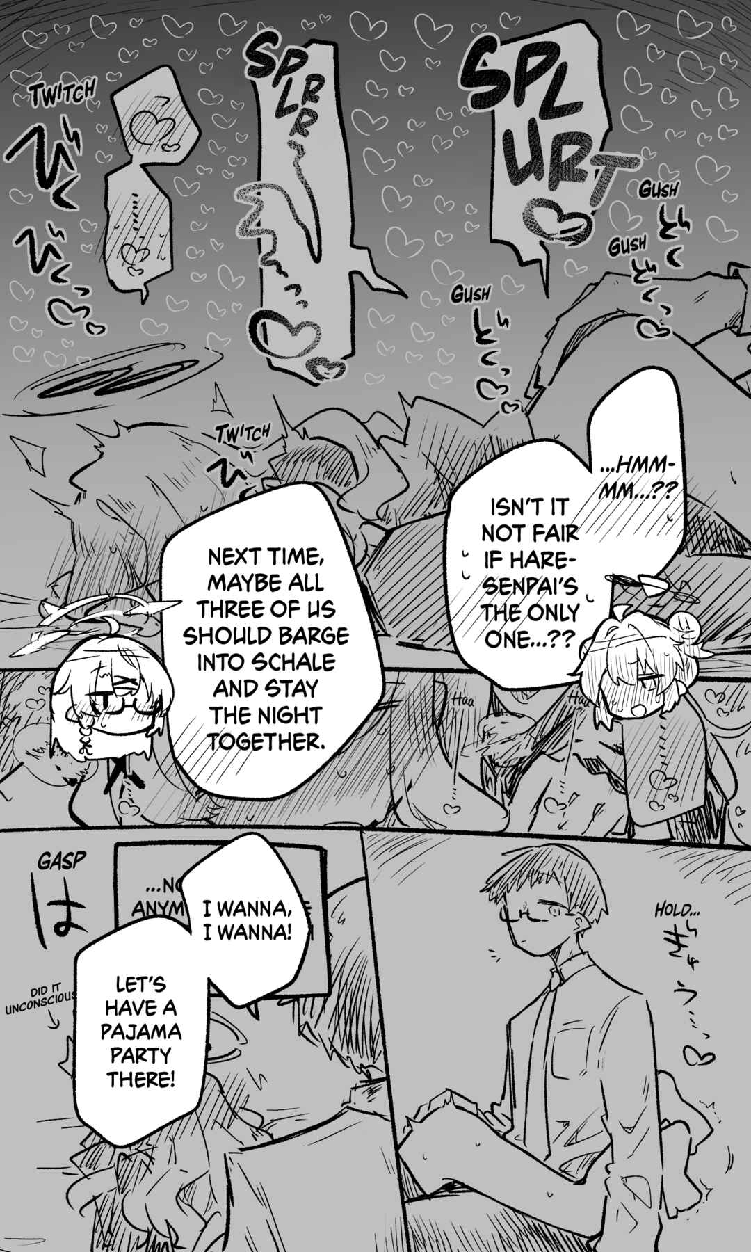 Page 17 Chapter 6 Blue Archive - nekkos Fanbox Content (Doujinshi)