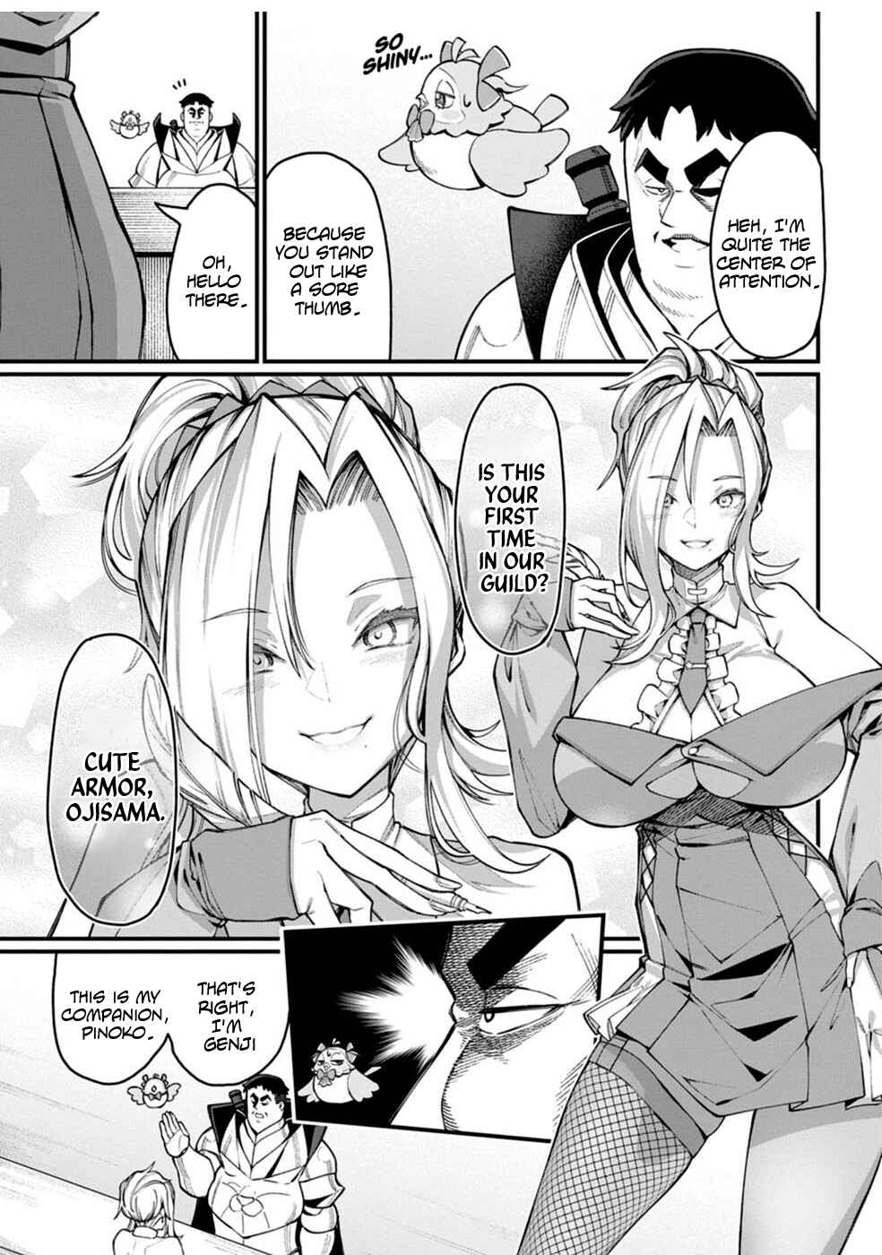 Page 3 Chapter 2 Harem Ou no Isekai Press Manyuuki ~Saikyou Musou no Ojisan wa Arayuru Shuzoku wo Yome ni suru~