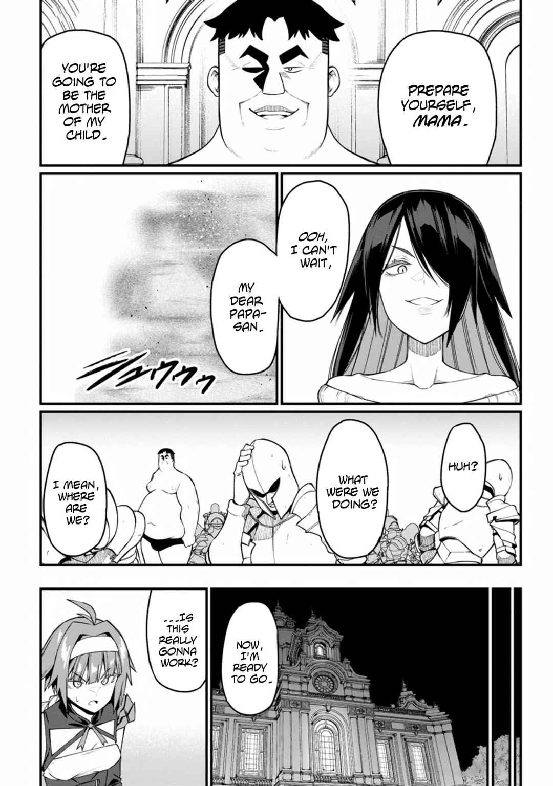 Page 22 Chapter 9 Harem Ou no Isekai Press Manyuuki ~Saikyou Musou no Ojisan wa Arayuru Shuzoku wo Yome ni suru~