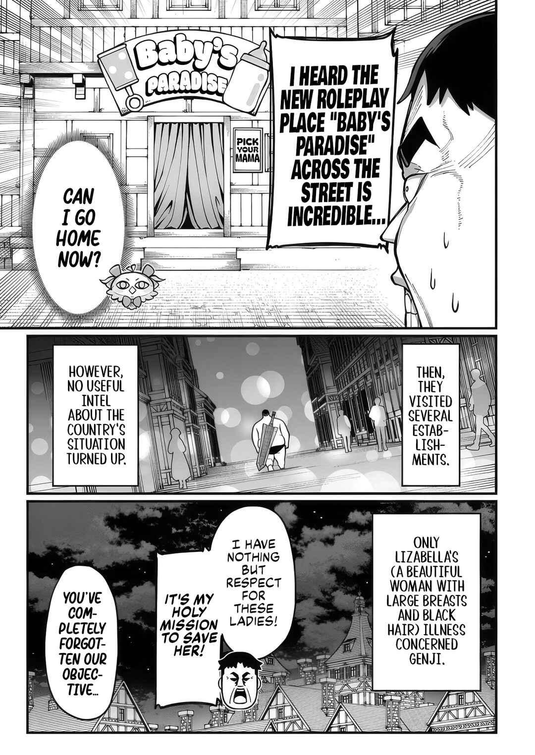 Page 3 Chapter 7 Harem Ou no Isekai Press Manyuuki ~Saikyou Musou no Ojisan wa Arayuru Shuzoku wo Yome ni suru~