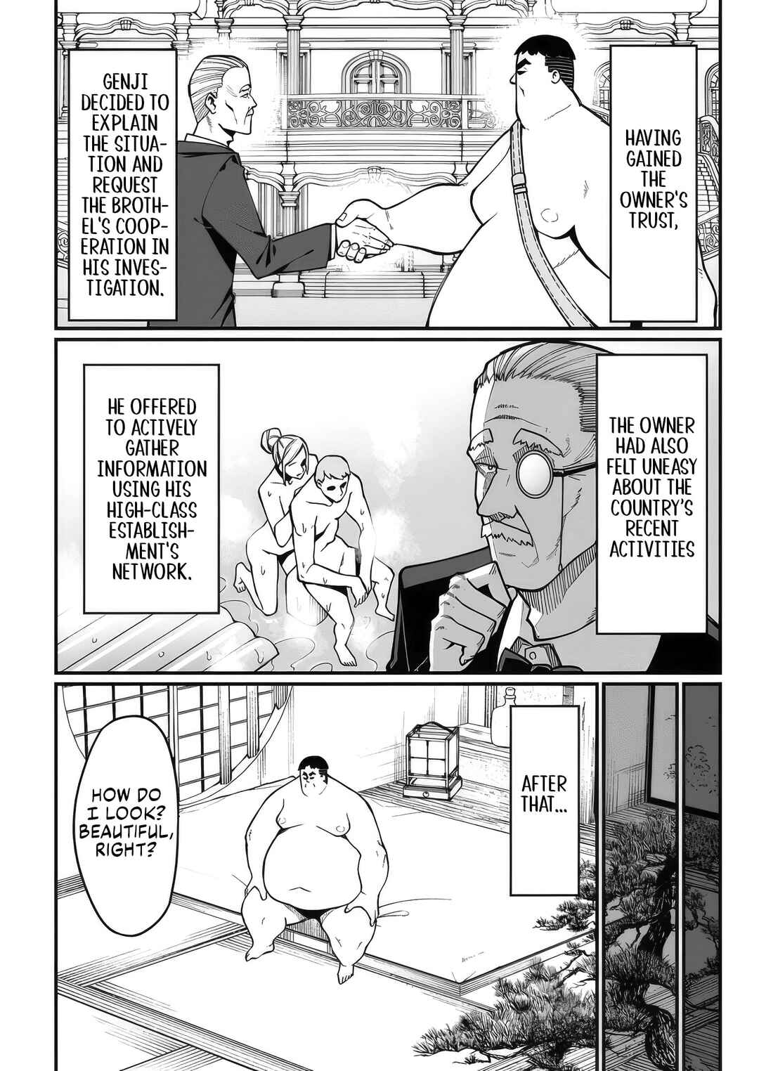 Page 30 Chapter 7 Harem Ou no Isekai Press Manyuuki ~Saikyou Musou no Ojisan wa Arayuru Shuzoku wo Yome ni suru~