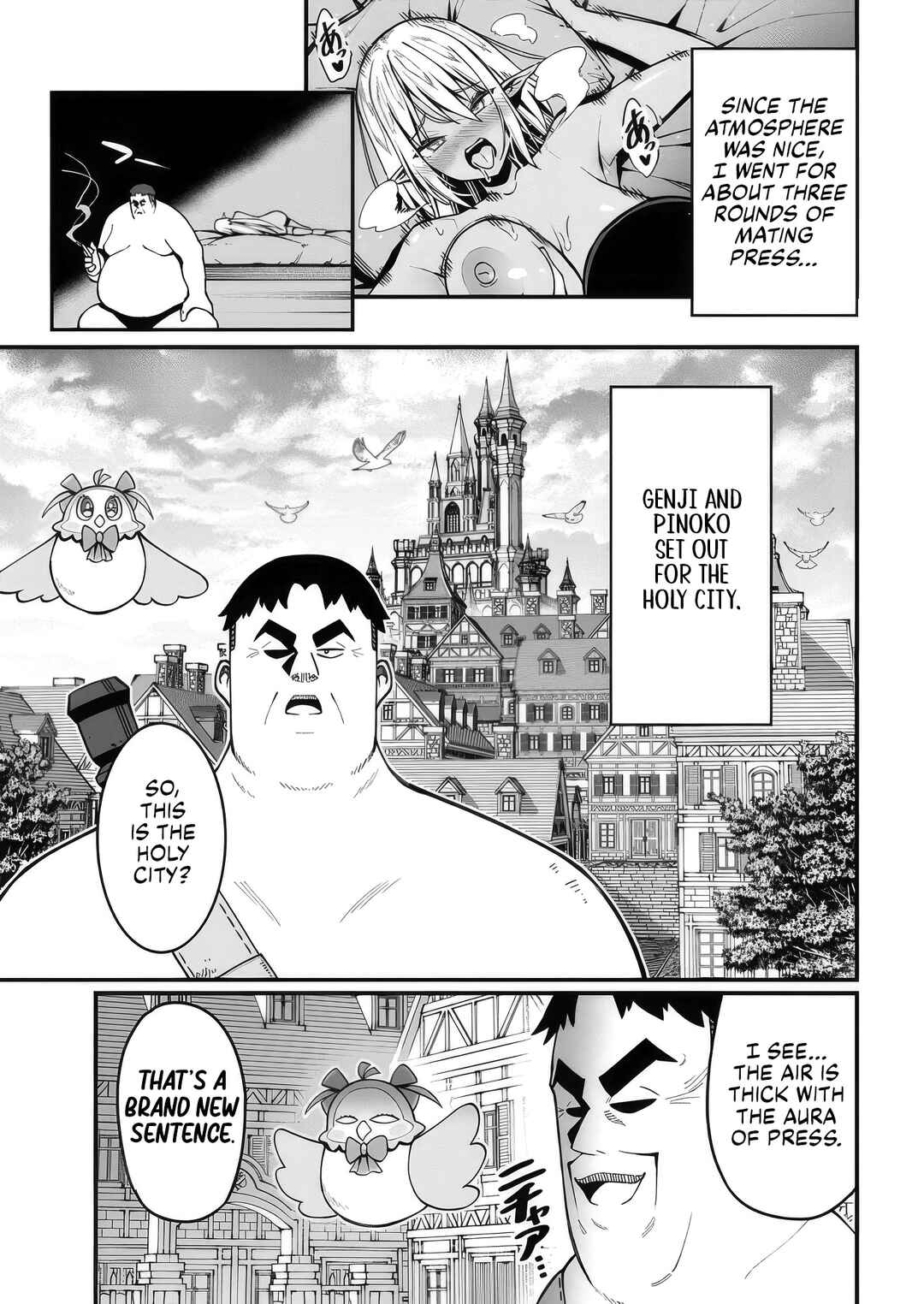 Page 25 Chapter 6 Harem Ou no Isekai Press Manyuuki ~Saikyou Musou no Ojisan wa Arayuru Shuzoku wo Yome ni suru~