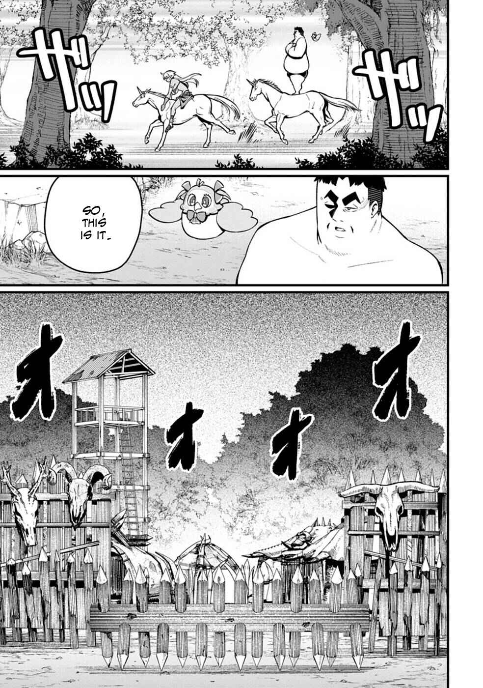 Page 13 Chapter 4 Harem Ou no Isekai Press Manyuuki ~Saikyou Musou no Ojisan wa Arayuru Shuzoku wo Yome ni suru~