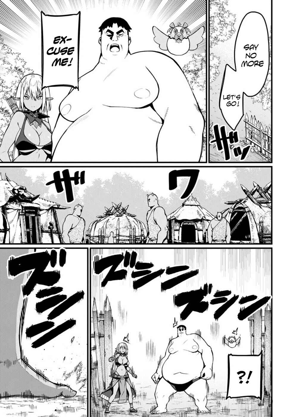 Page 15 Chapter 4 Harem Ou no Isekai Press Manyuuki ~Saikyou Musou no Ojisan wa Arayuru Shuzoku wo Yome ni suru~