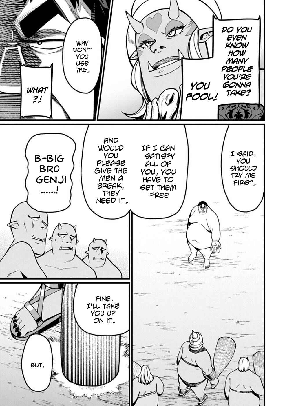 Page 29 Chapter 4 Harem Ou no Isekai Press Manyuuki ~Saikyou Musou no Ojisan wa Arayuru Shuzoku wo Yome ni suru~