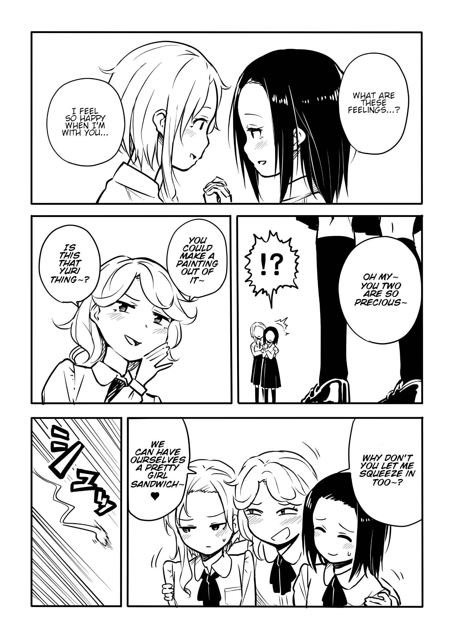 Page 1 Chapter Unknown_5287 Those Who Try To Squeeze Their Way Inbetween Yuri