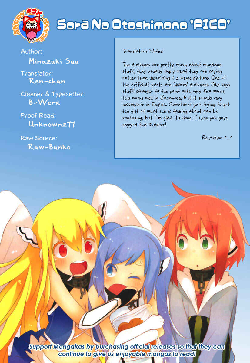 Page 8 Chapter 2 Sora no Otoshimono Pico