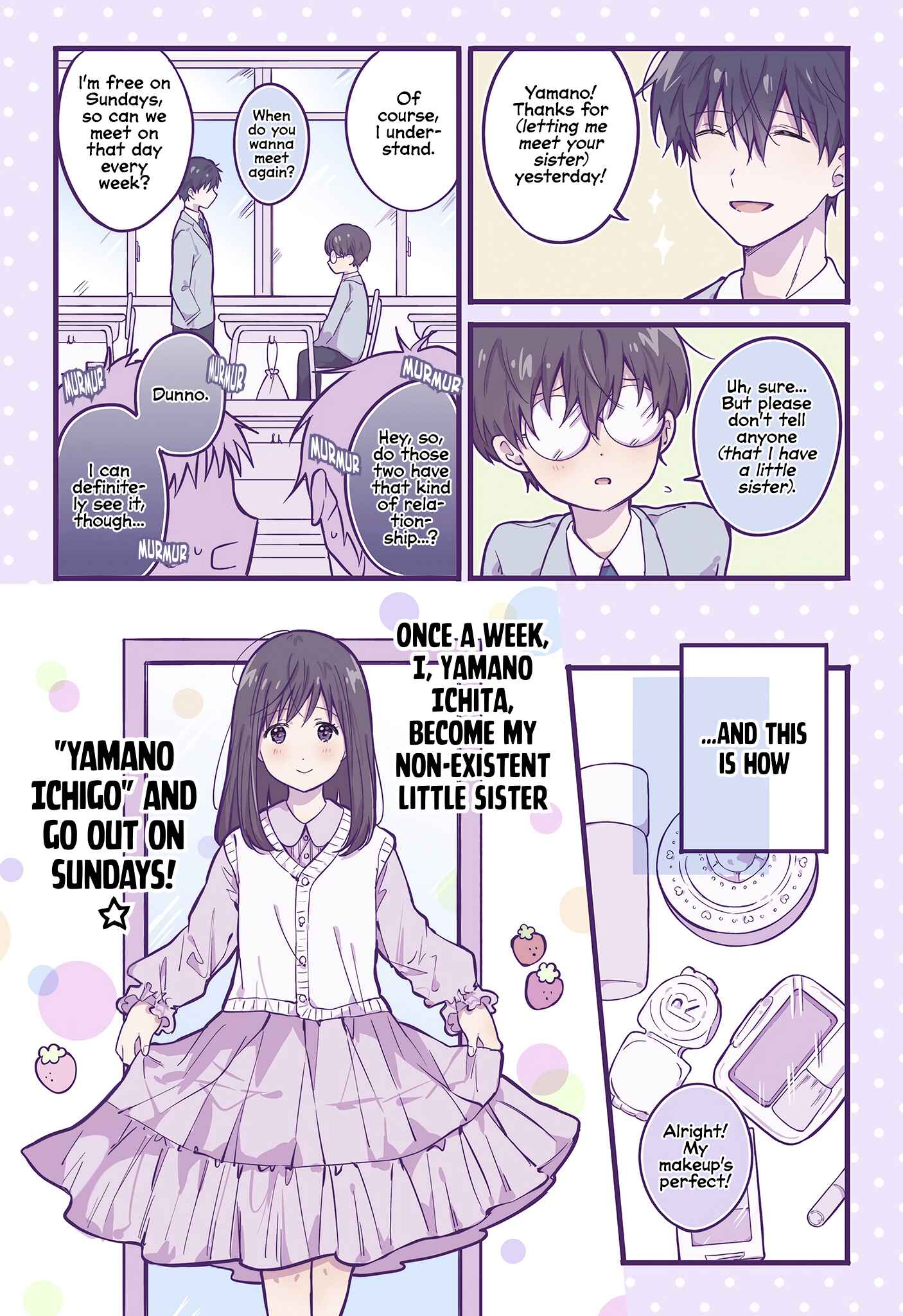 Page 1 Chapter 5 Ichigo-chan on Sundays