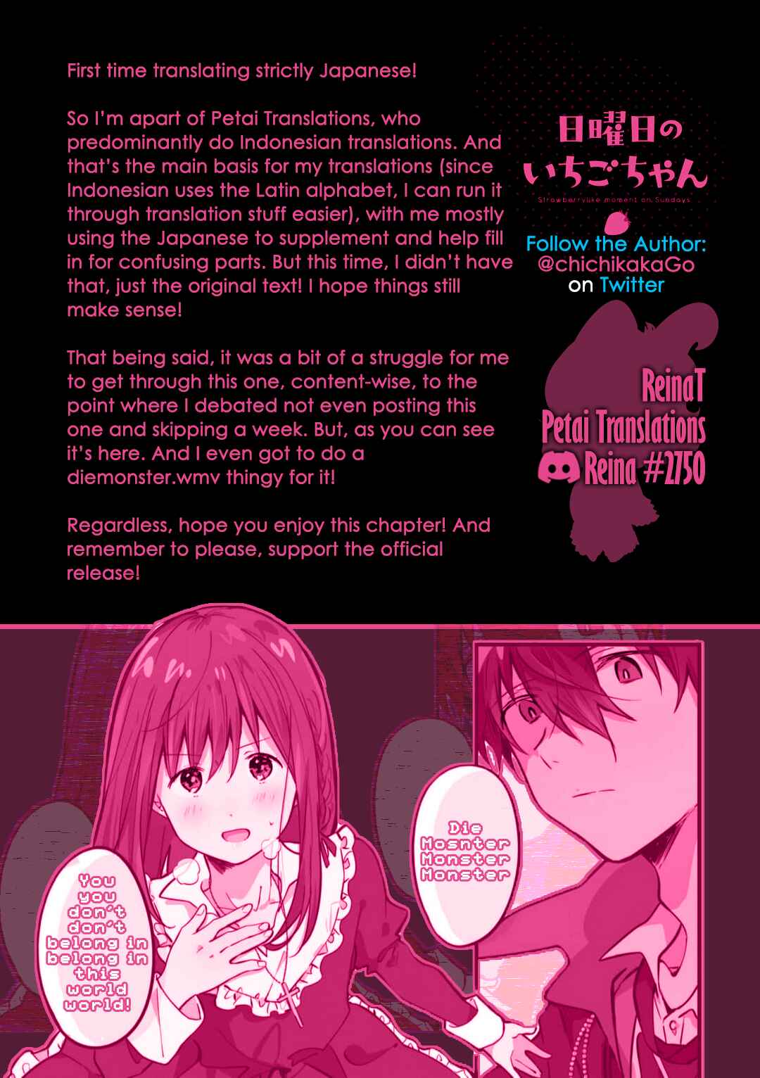 Page 9 Chapter 8.5 Ichigo-chan on Sundays