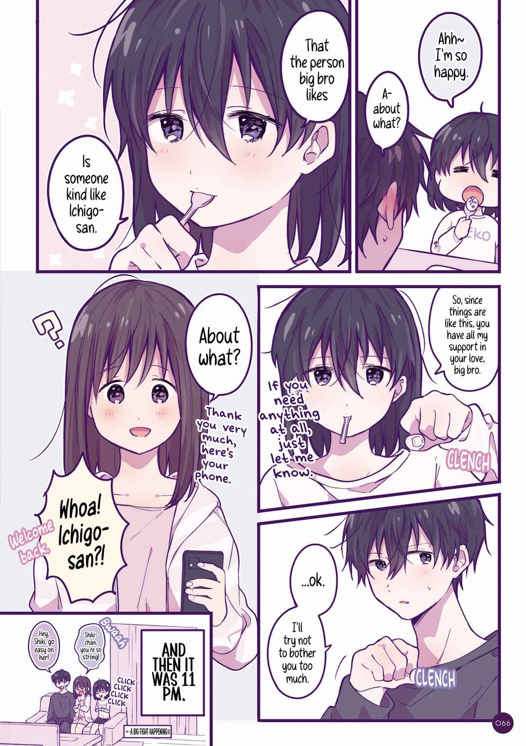 Page 4 Chapter 19 Ichigo-chan on Sundays