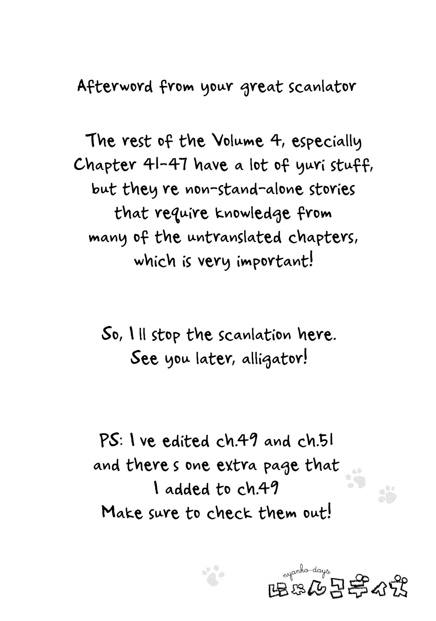 Page 10 Chapter 40 Nyanko Days