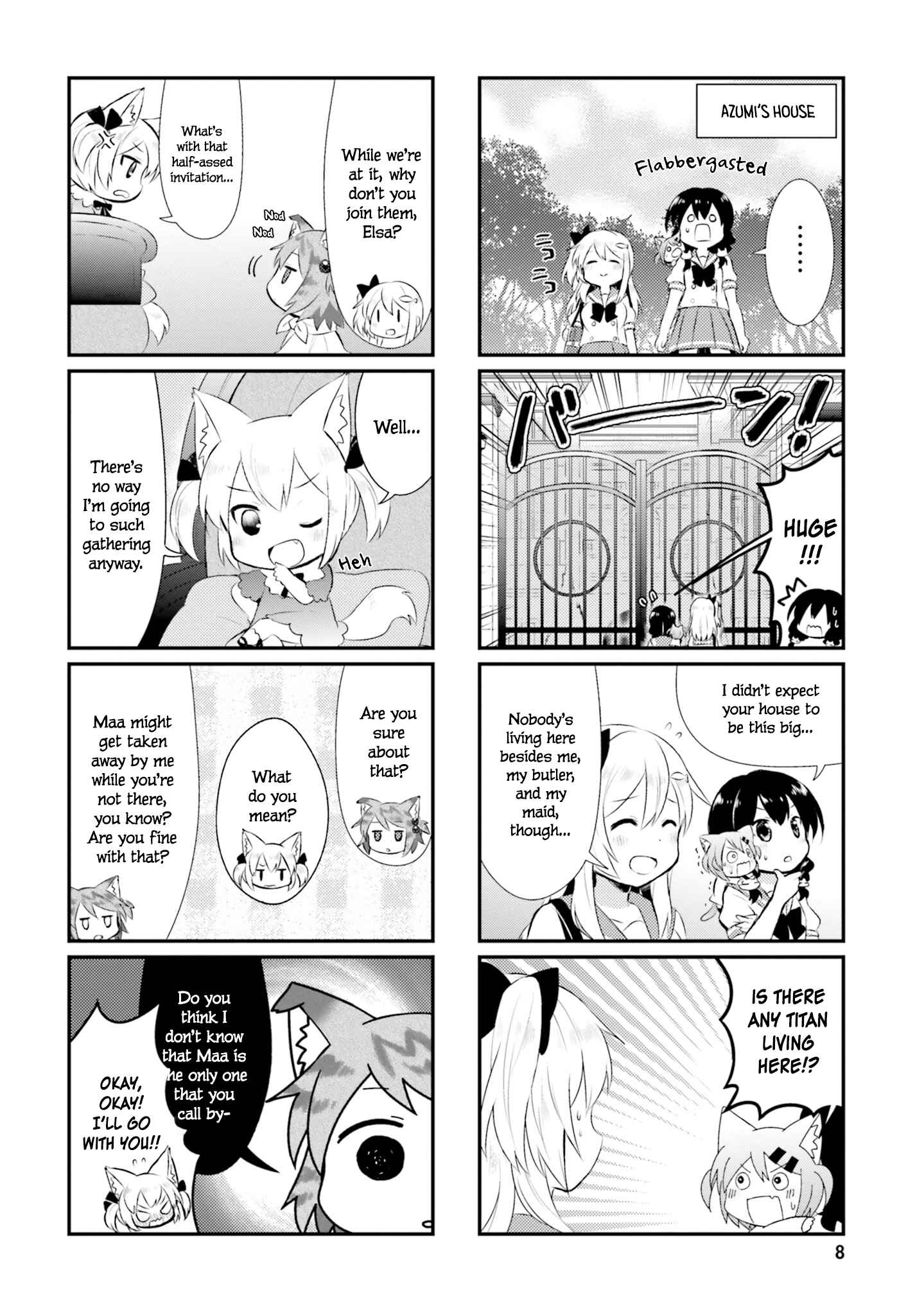 Page 4 Chapter 40 Nyanko Days