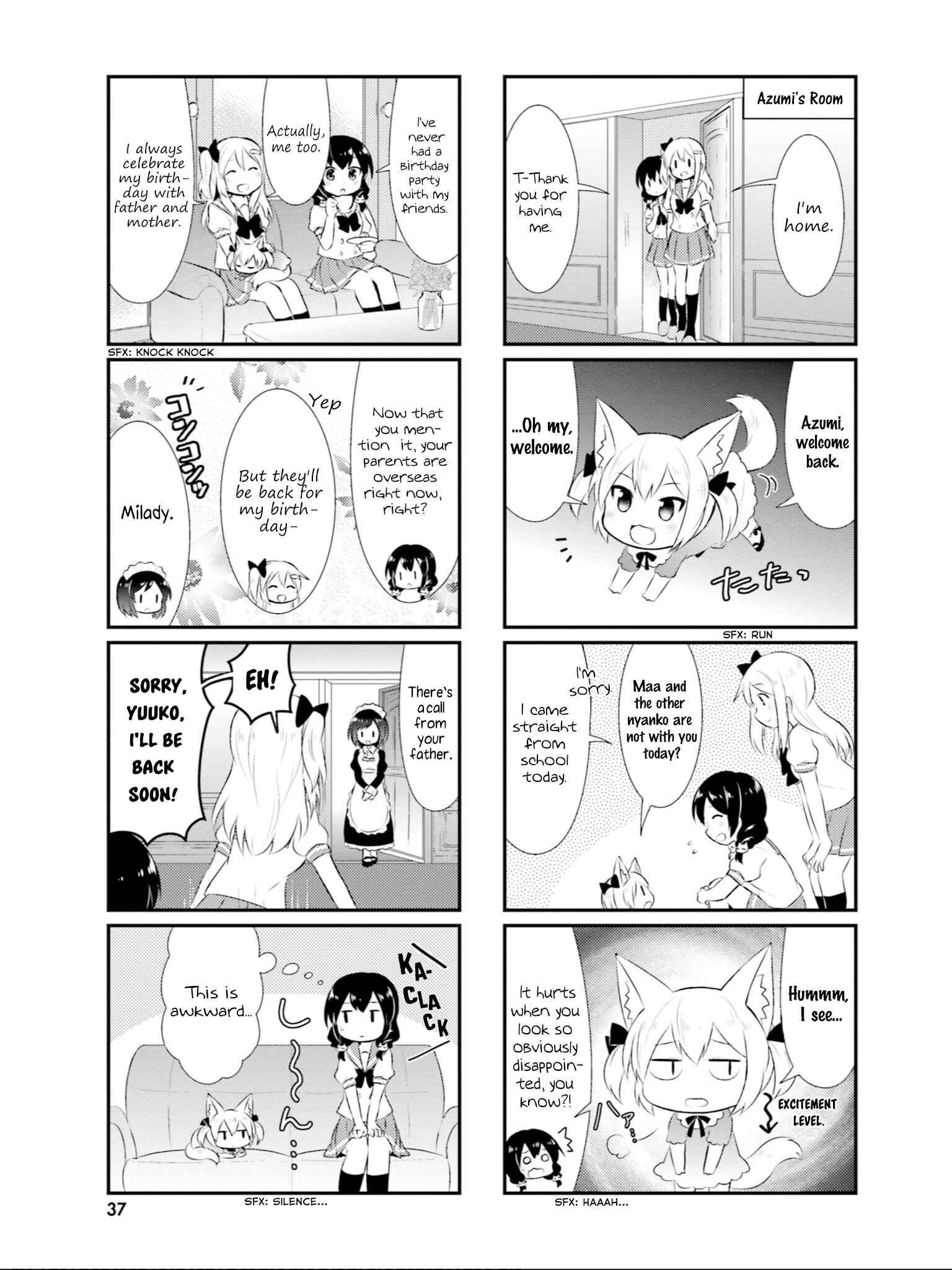 Page 4 Chapter 43 Nyanko Days
