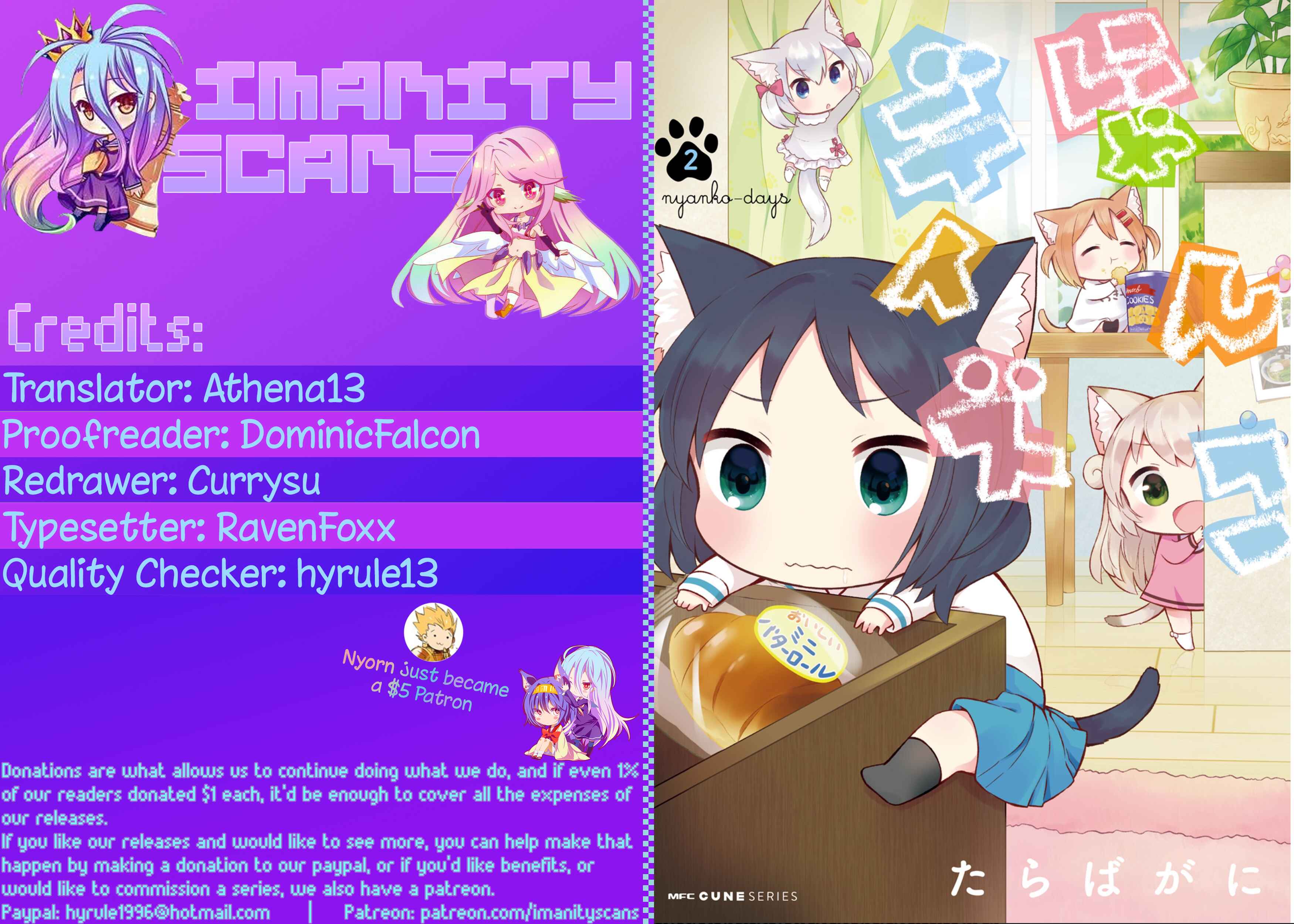 Page 1 Chapter 23 Nyanko Days