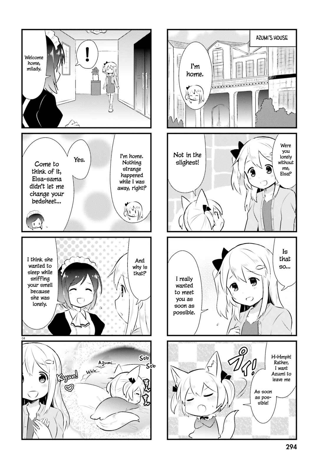 Page 4 Chapter 57 Nyanko Days