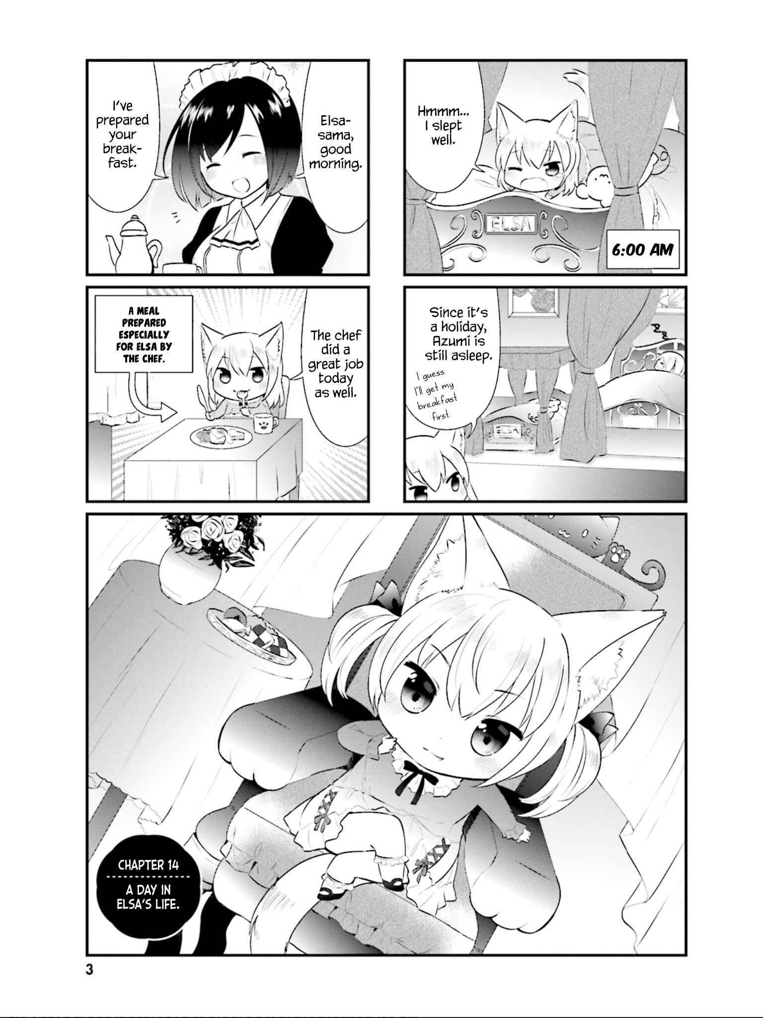 Page 4 Chapter 14 Nyanko Days