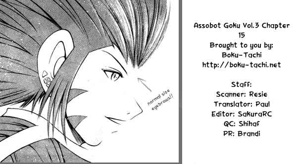 Page 1 Chapter 15 Assobot Goku