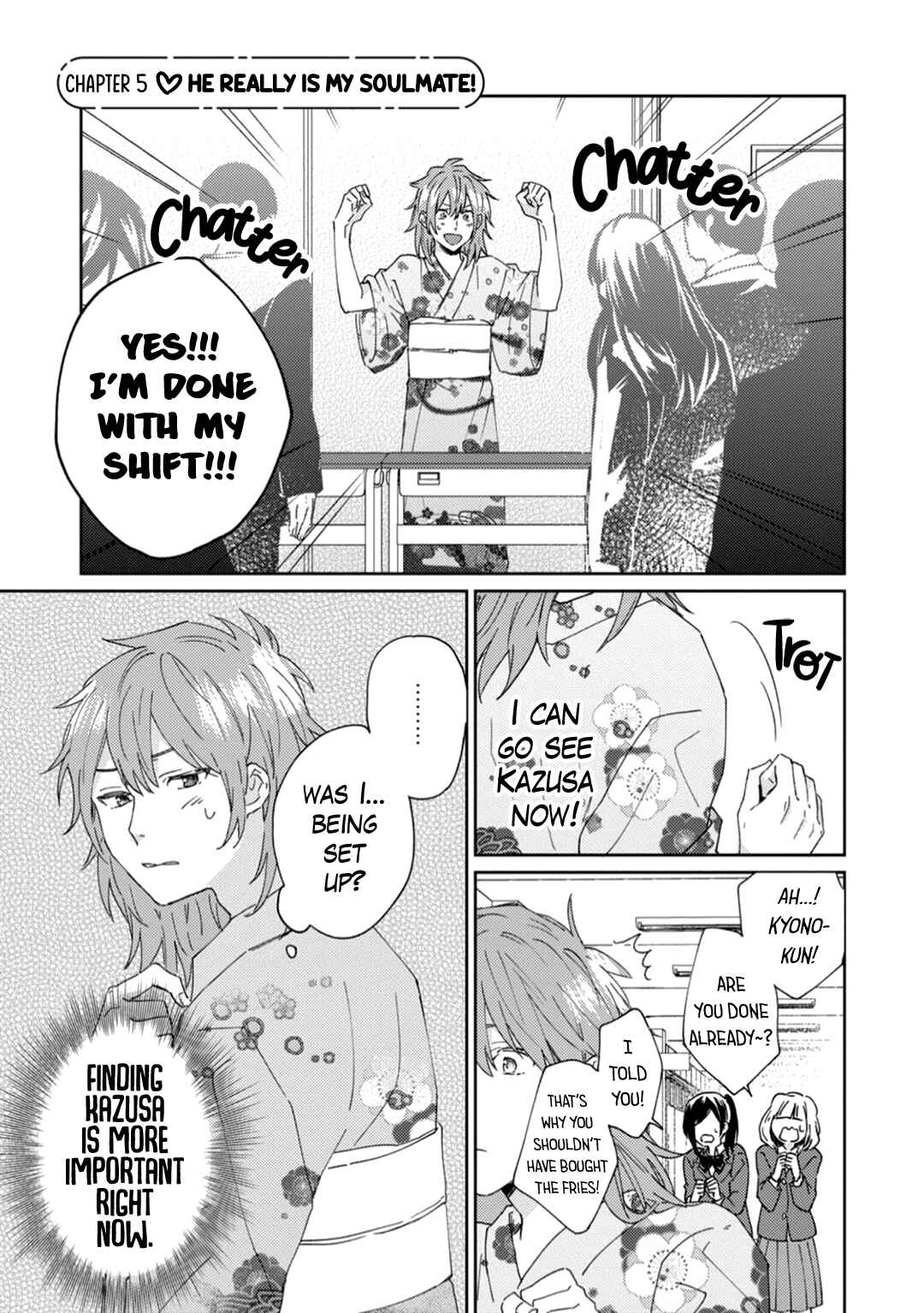 Page 4 Chapter 5 Unmei no Hito to Deaeru Koisuru Apuri