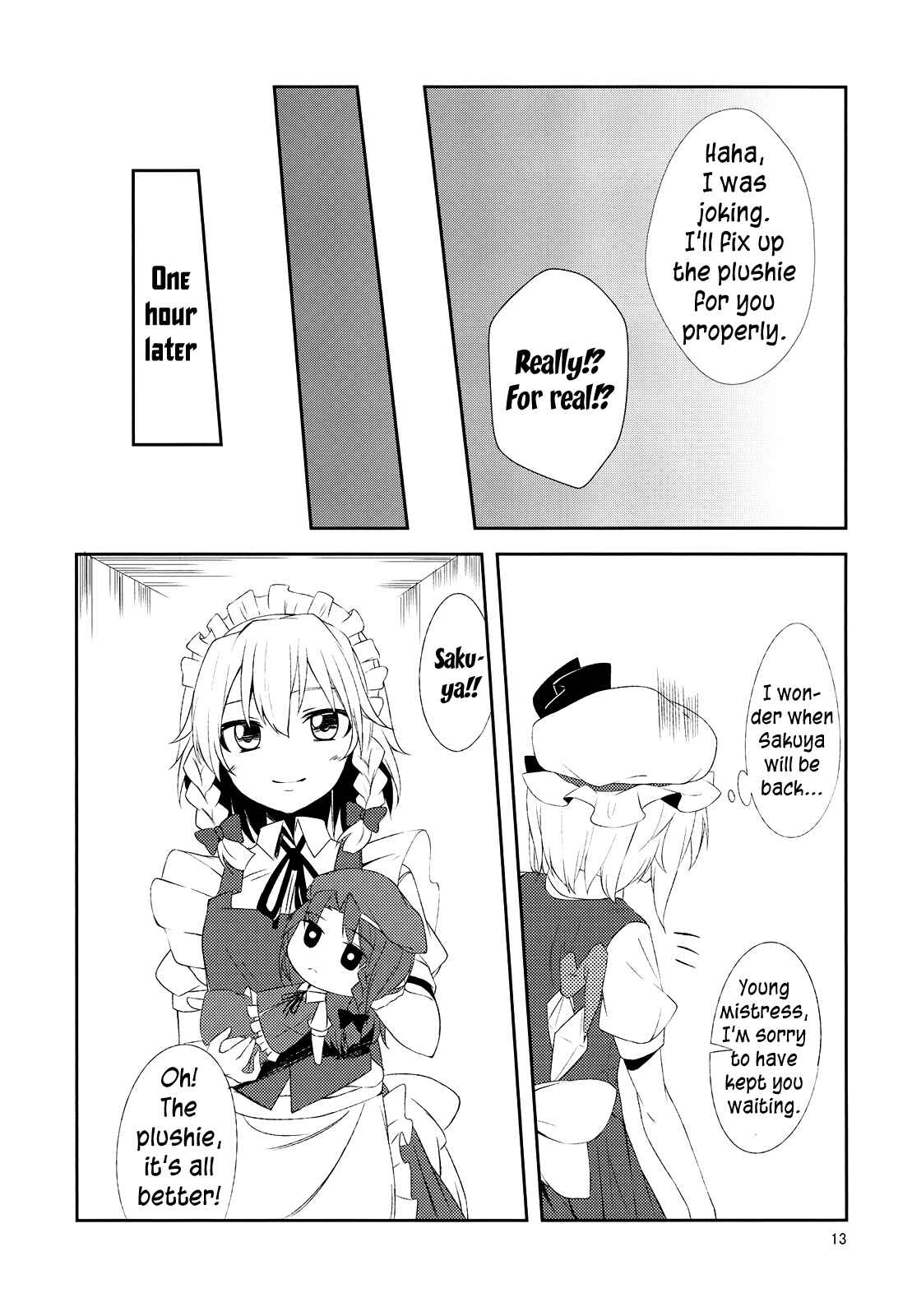 Page 13 Chapter Unknown_dc60 Touhou - Flan-chan Gekijou (Doujinshi)