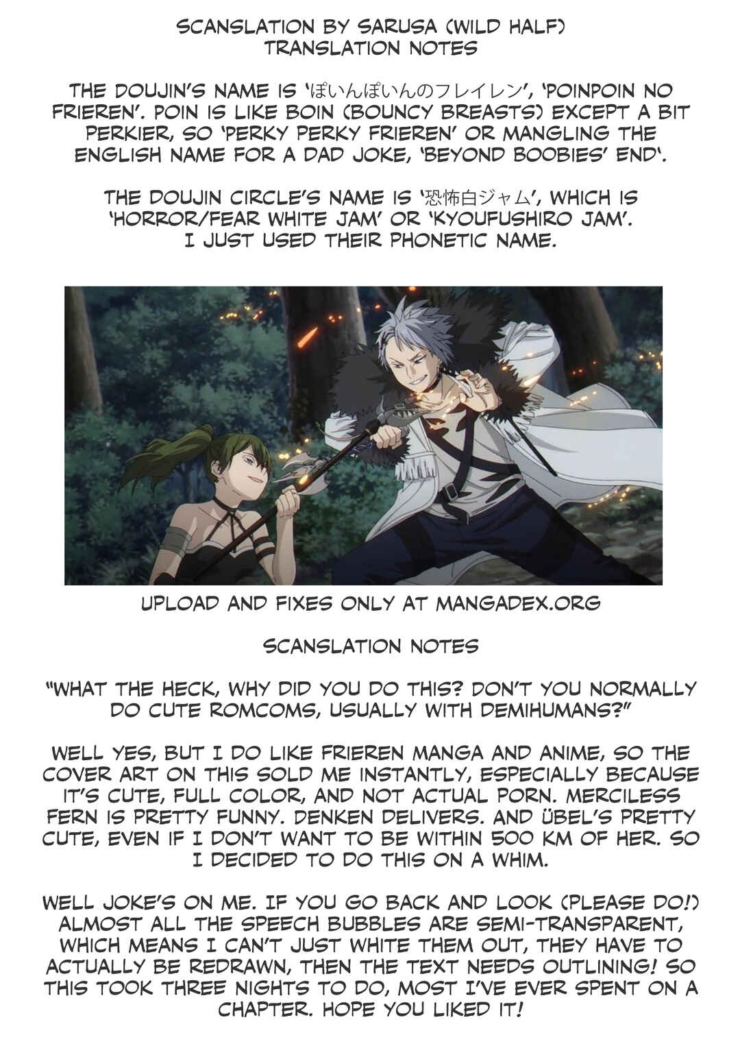 Page 20 Chapter Unknown_c935 Sousou no Frieren - Poinpoin no Frieren (Doujinshi)