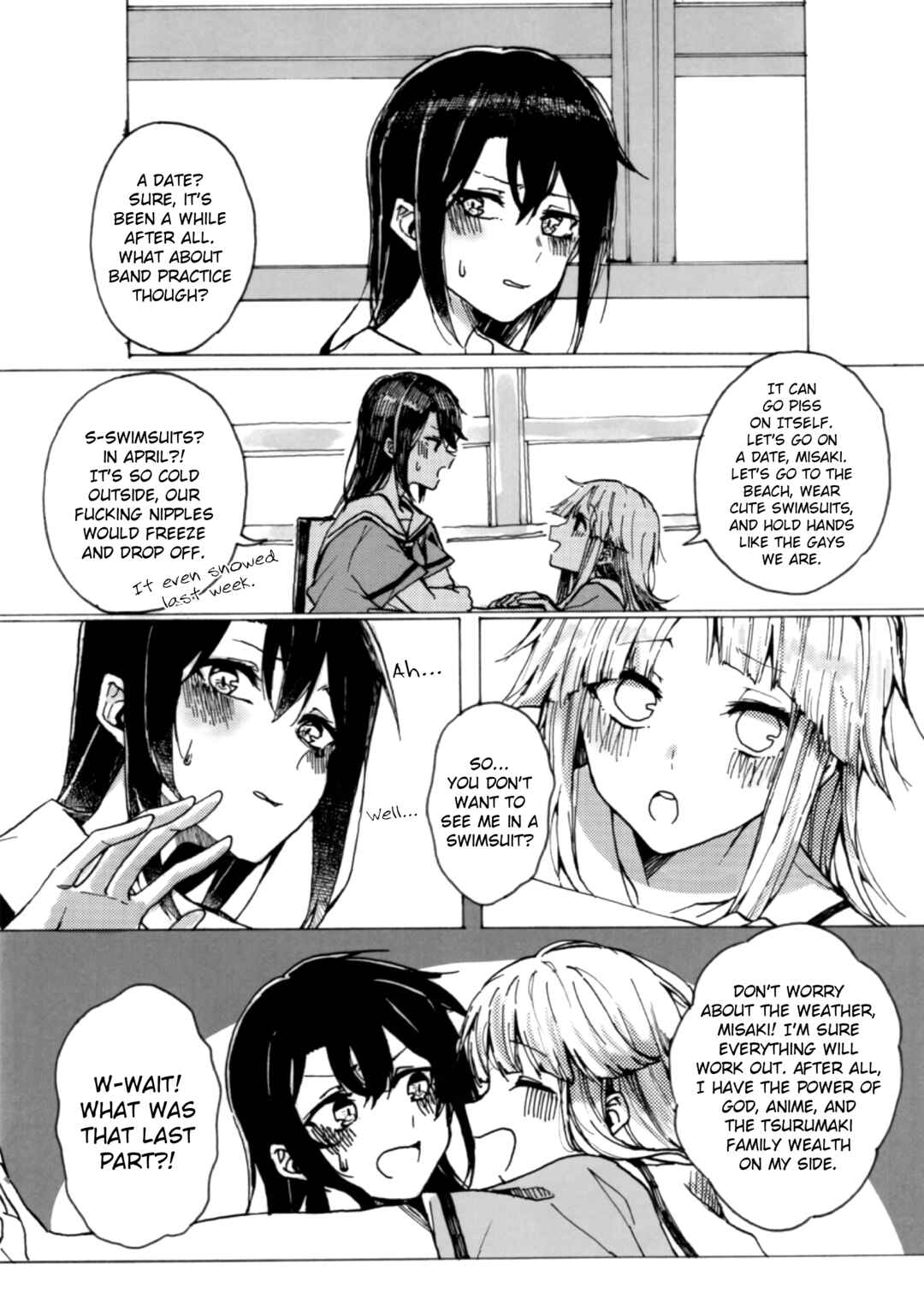 Page 5 Chapter Unknown_a8a0 BanG Dream! - Our Nipples Wont Freeze On April 1st (Doujinshi) (April Fools)