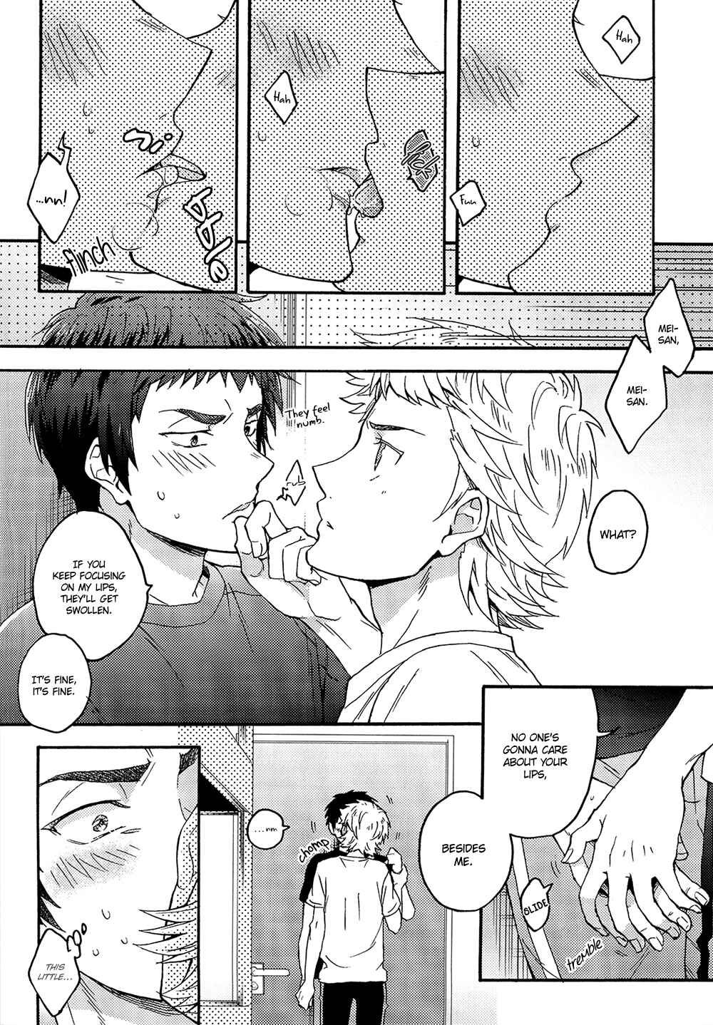 Page 8 Chapter Unknown_5b65 Diamond no Ace - Mei-san wa Kisu ga Suki (Doujinshi)