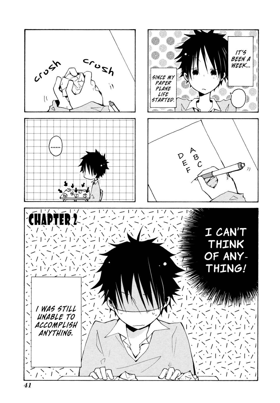 Page 1 Chapter 2 Kimi to Kami Hikouki to.