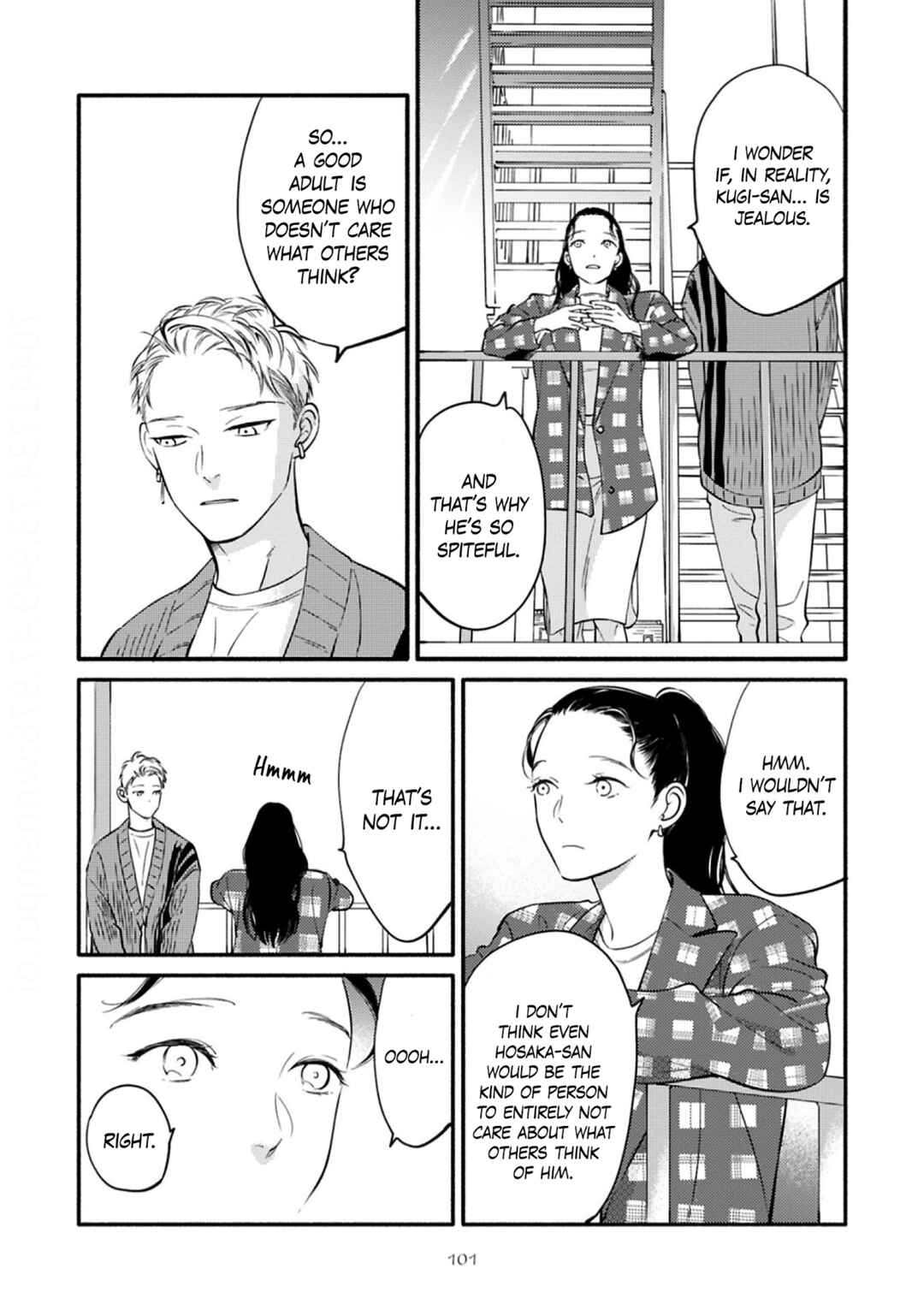 Page 8 Chapter 4 Hosaka-San to Miyoshi-Kun