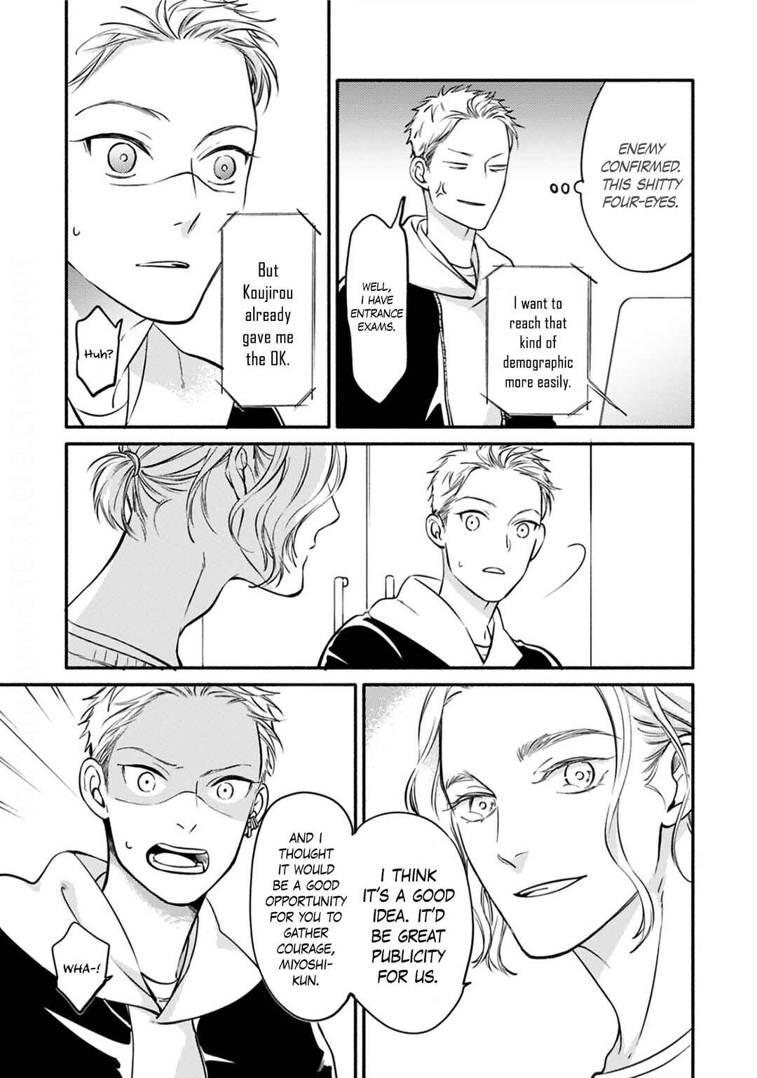 Page 19 Chapter 1 Hosaka-San to Miyoshi-Kun