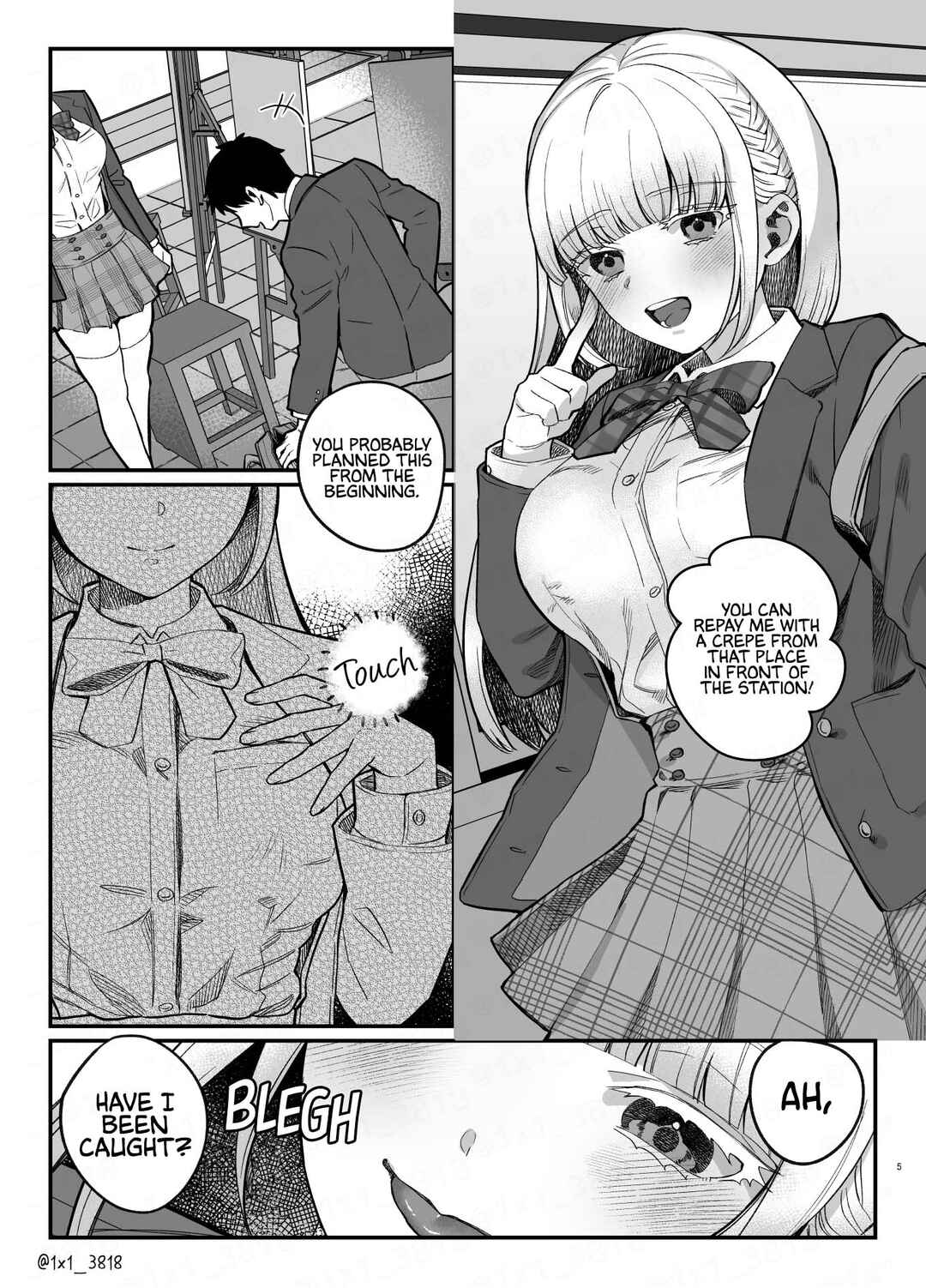 Page 3 Chapter 1 Yandere-chan Is Scary