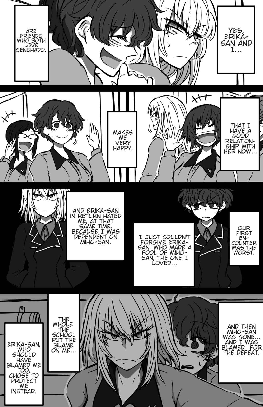 Page 10 Chapter 1 Girls und Panzer - On the Flowering Forest Road, I Met You (Doujinshi)
