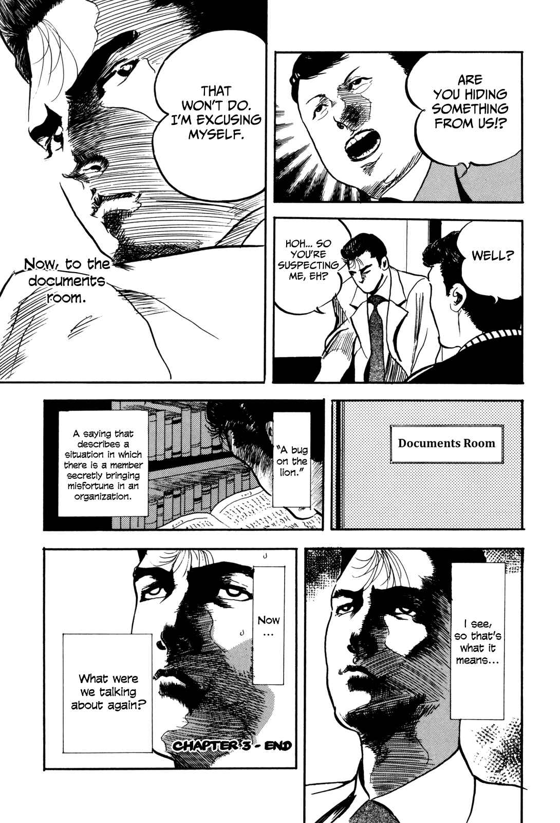 Page 4 Chapter 3 Kachou Baka Ichidachi