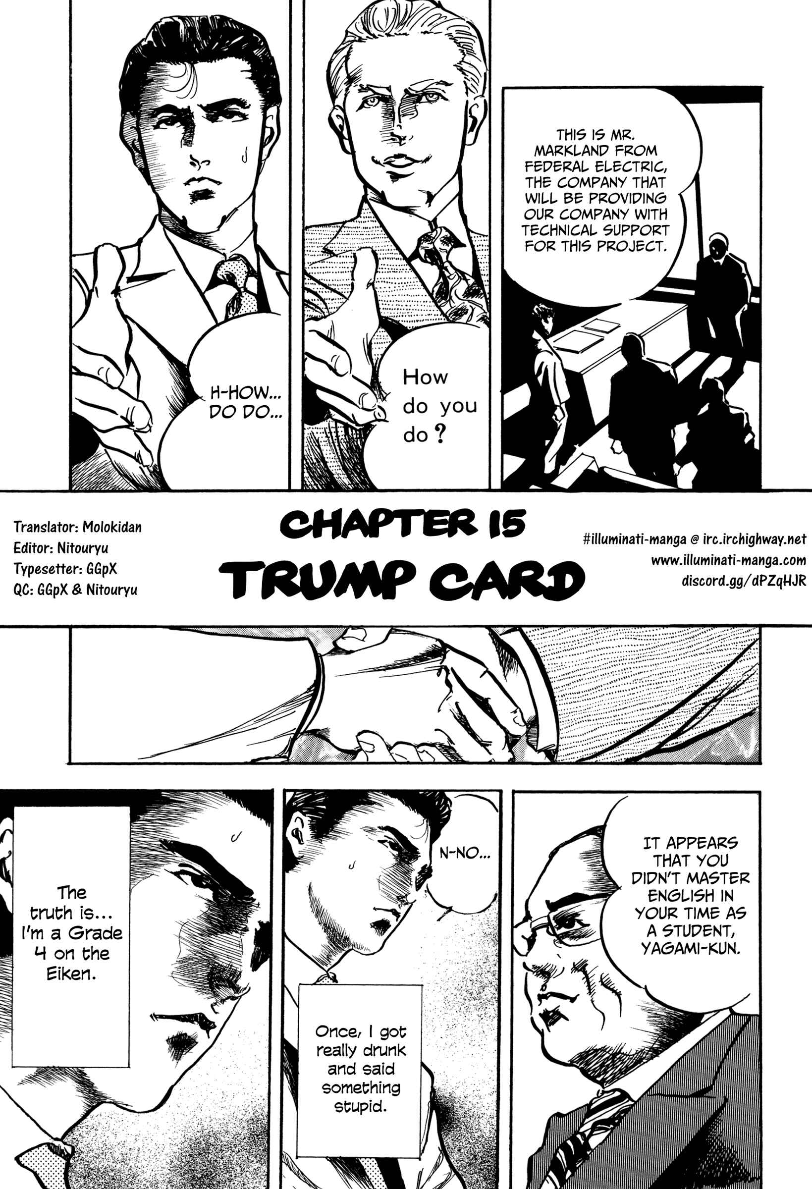 Page 1 Chapter 15 Kachou Baka Ichidachi