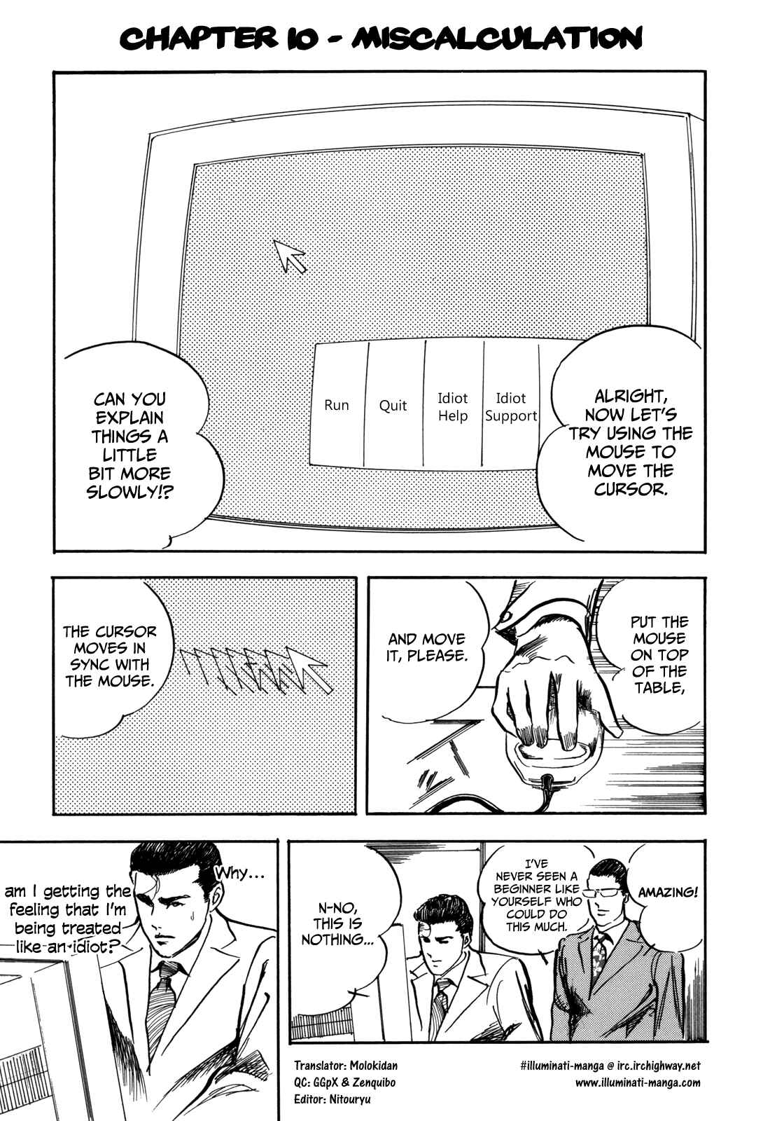 Page 1 Chapter 10 Kachou Baka Ichidachi