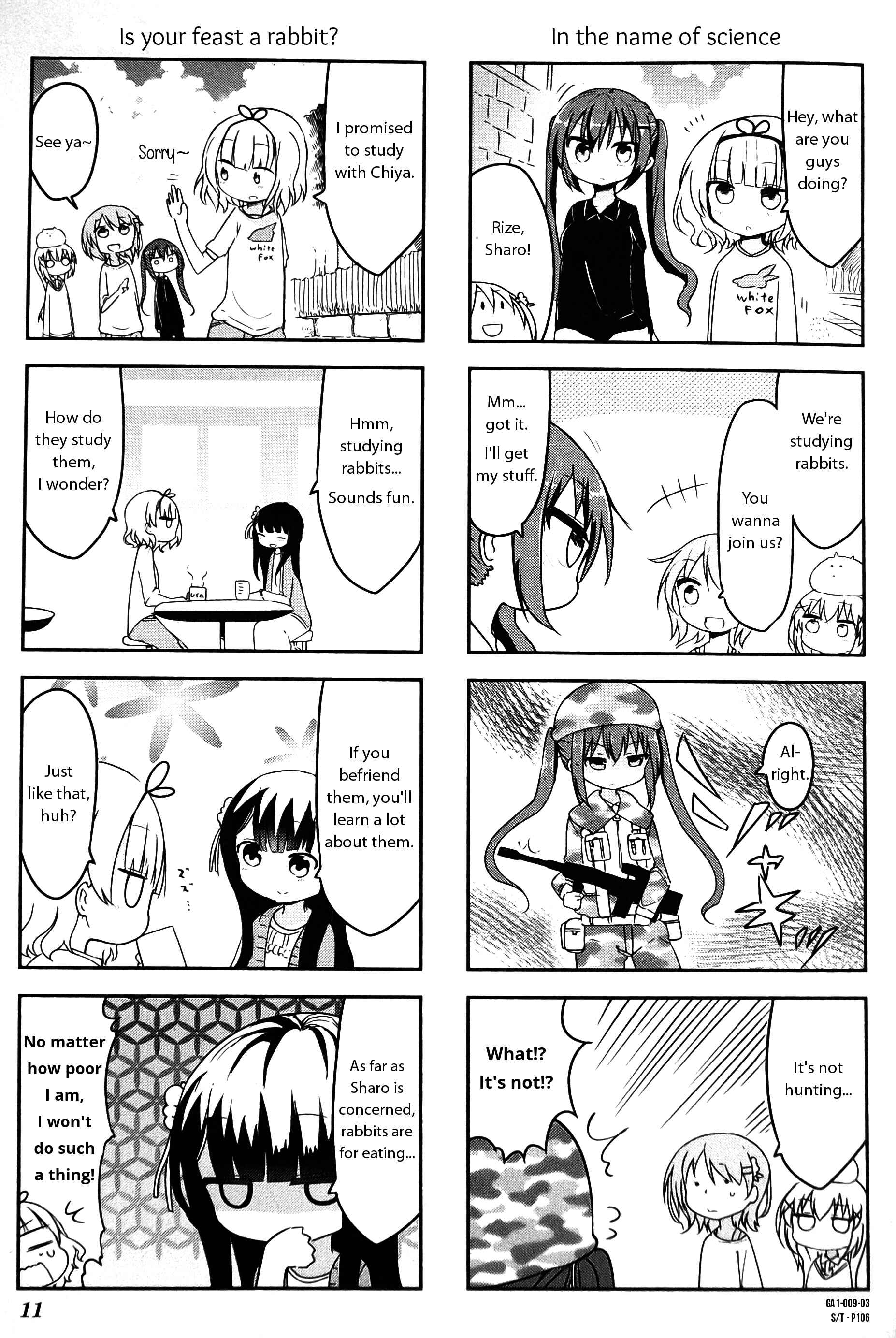 Page 3 Chapter 1 Gochuumon wa Usagi desu ka? Anthology Comic